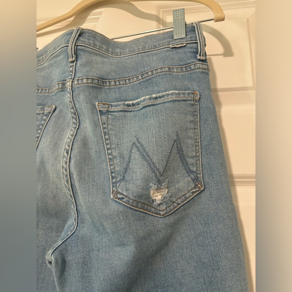 Mother Jeans, Insider Crop Step Fray, Thrilling Shots wash - Picture 10 of 16